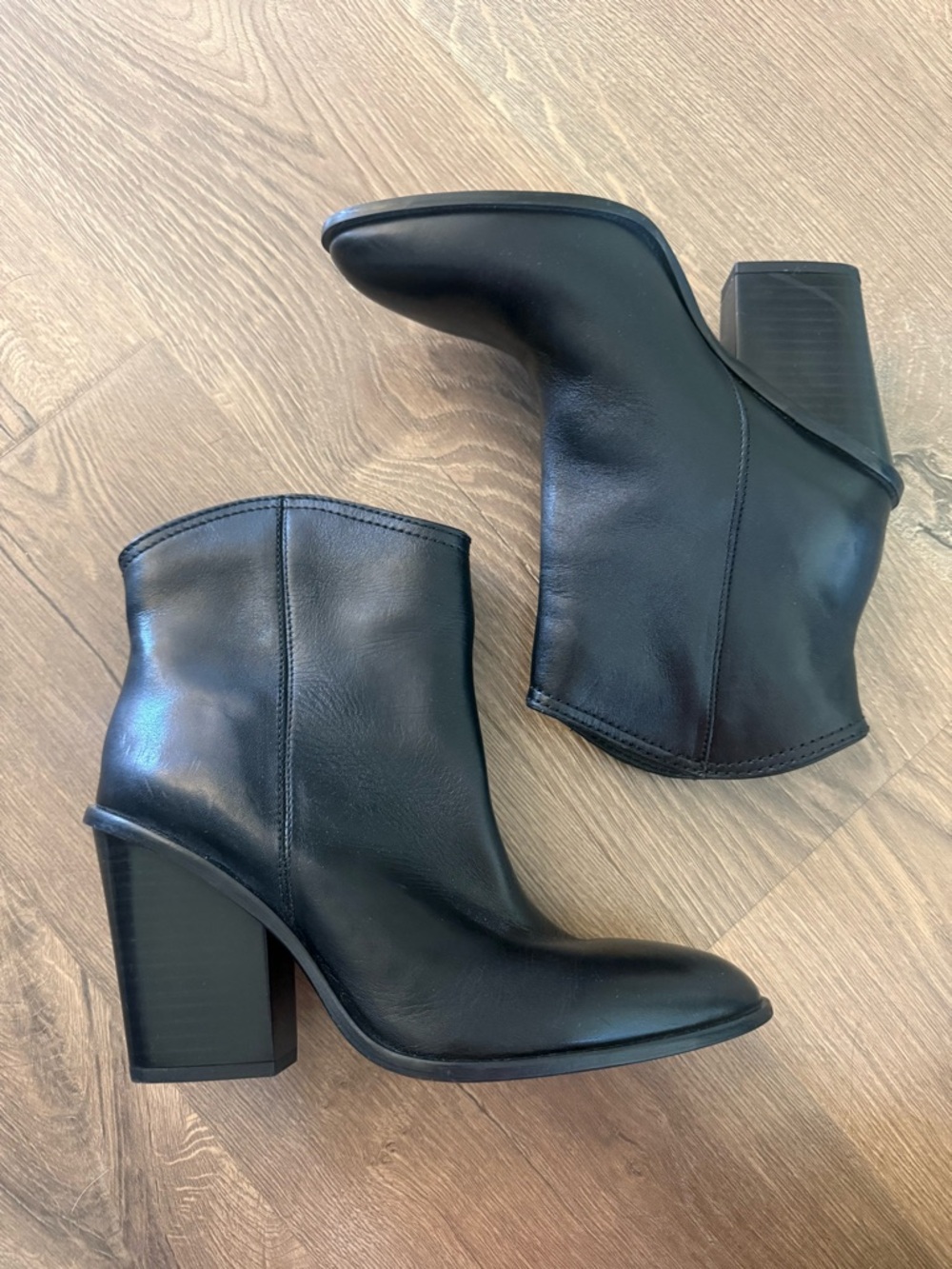 Zara Black Ankle Boots